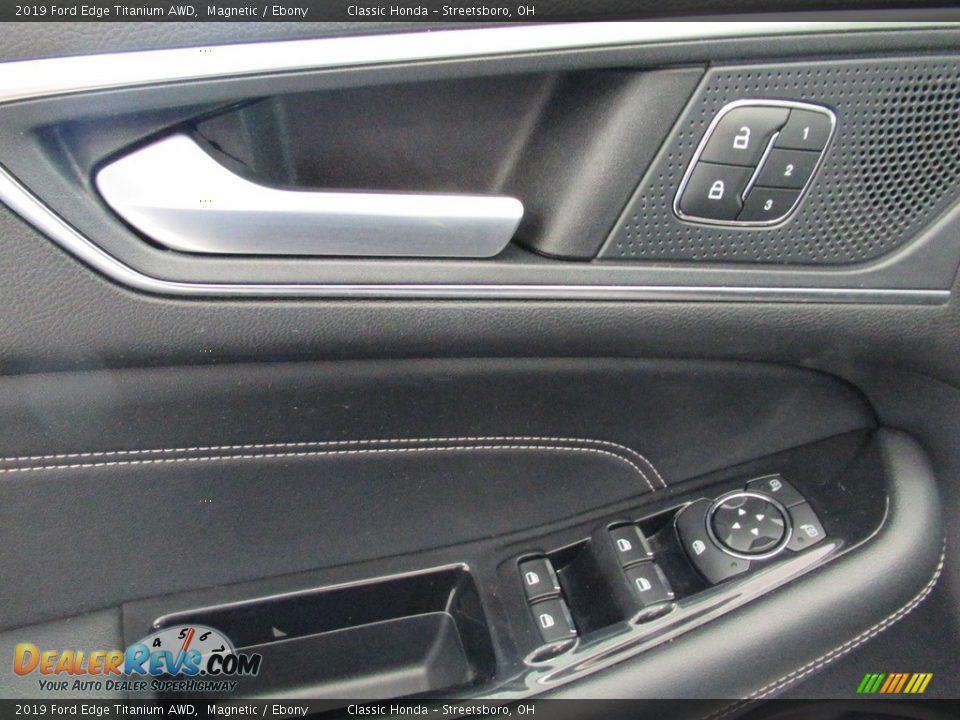 2019 Ford Edge Titanium AWD Magnetic / Ebony Photo #21