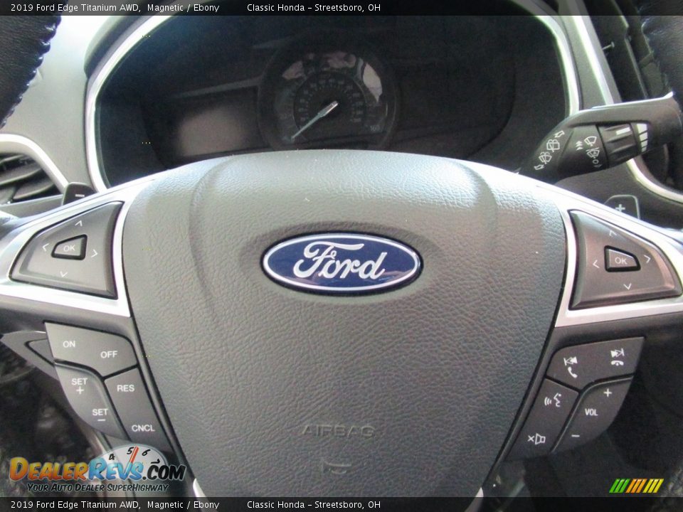 2019 Ford Edge Titanium AWD Magnetic / Ebony Photo #22