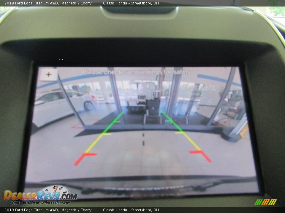 2019 Ford Edge Titanium AWD Magnetic / Ebony Photo #24