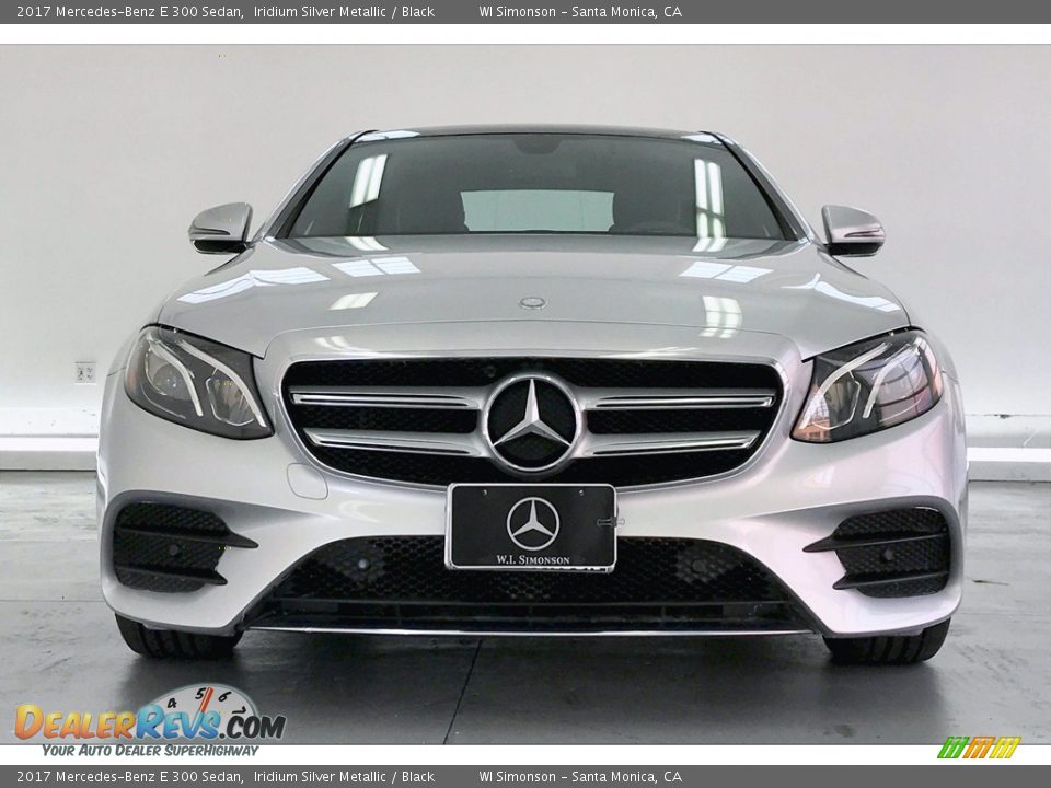 2017 Mercedes-Benz E 300 Sedan Iridium Silver Metallic / Black Photo #2