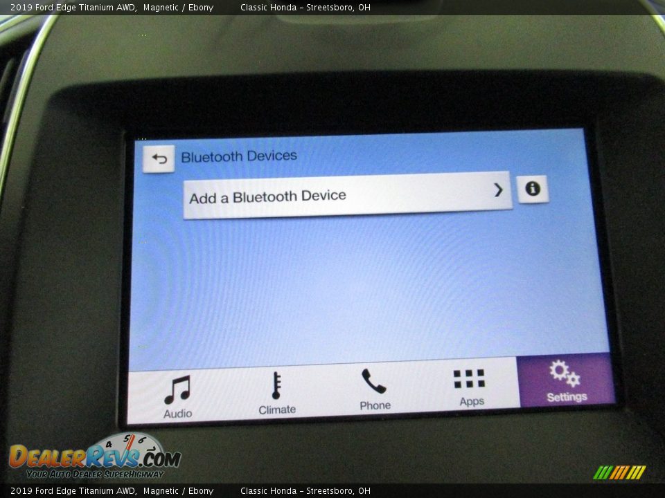 2019 Ford Edge Titanium AWD Magnetic / Ebony Photo #28
