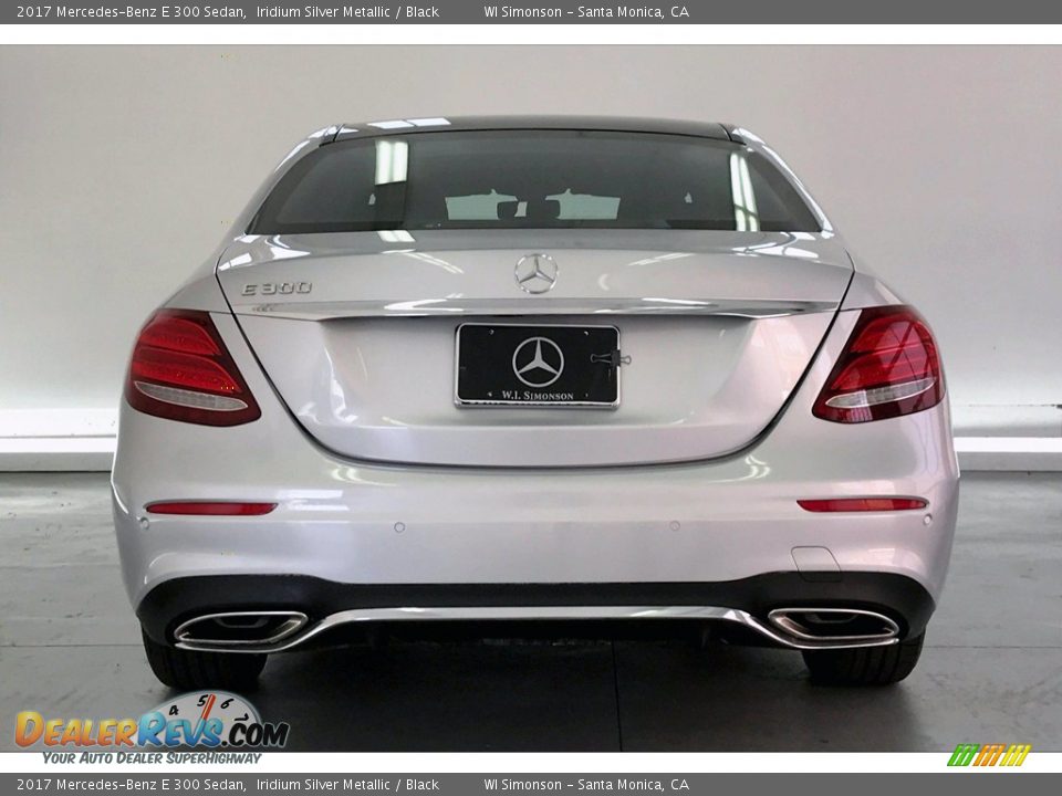 2017 Mercedes-Benz E 300 Sedan Iridium Silver Metallic / Black Photo #3