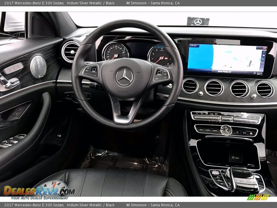 2017 Mercedes-Benz E 300 Sedan Iridium Silver Metallic / Black Photo #4