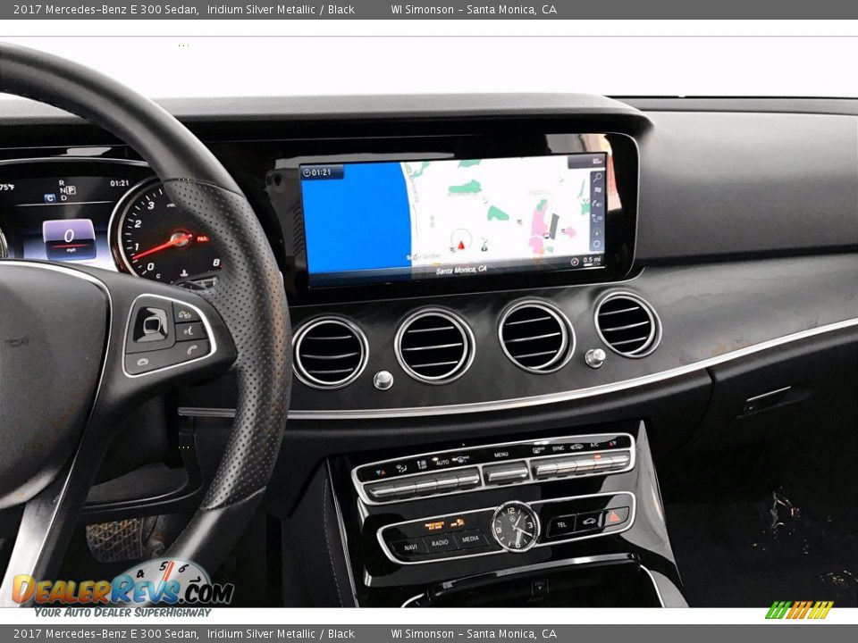 2017 Mercedes-Benz E 300 Sedan Iridium Silver Metallic / Black Photo #5