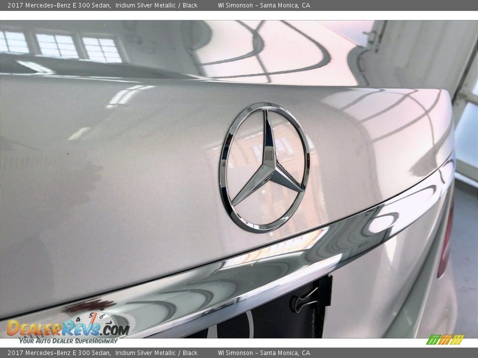 2017 Mercedes-Benz E 300 Sedan Iridium Silver Metallic / Black Photo #7
