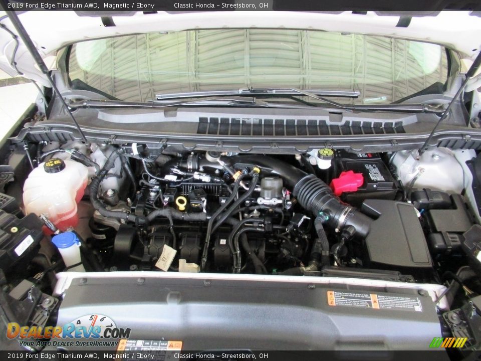 2019 Ford Edge Titanium AWD Magnetic / Ebony Photo #34