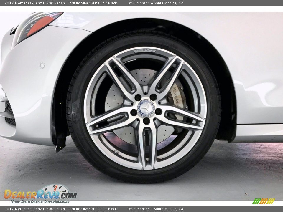 2017 Mercedes-Benz E 300 Sedan Iridium Silver Metallic / Black Photo #8