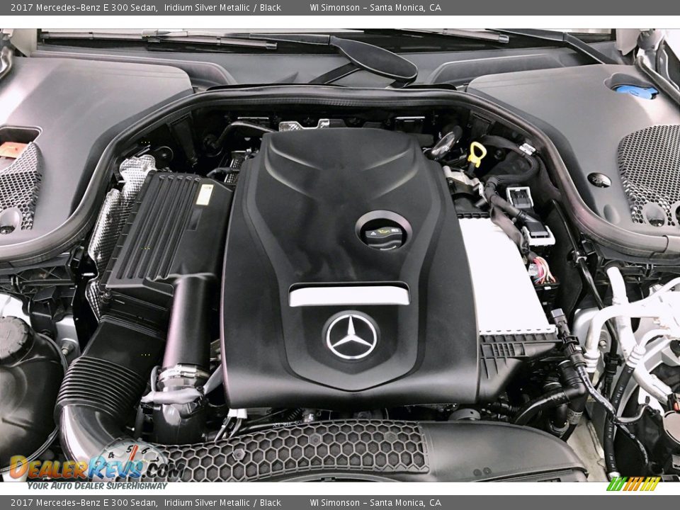 2017 Mercedes-Benz E 300 Sedan Iridium Silver Metallic / Black Photo #9