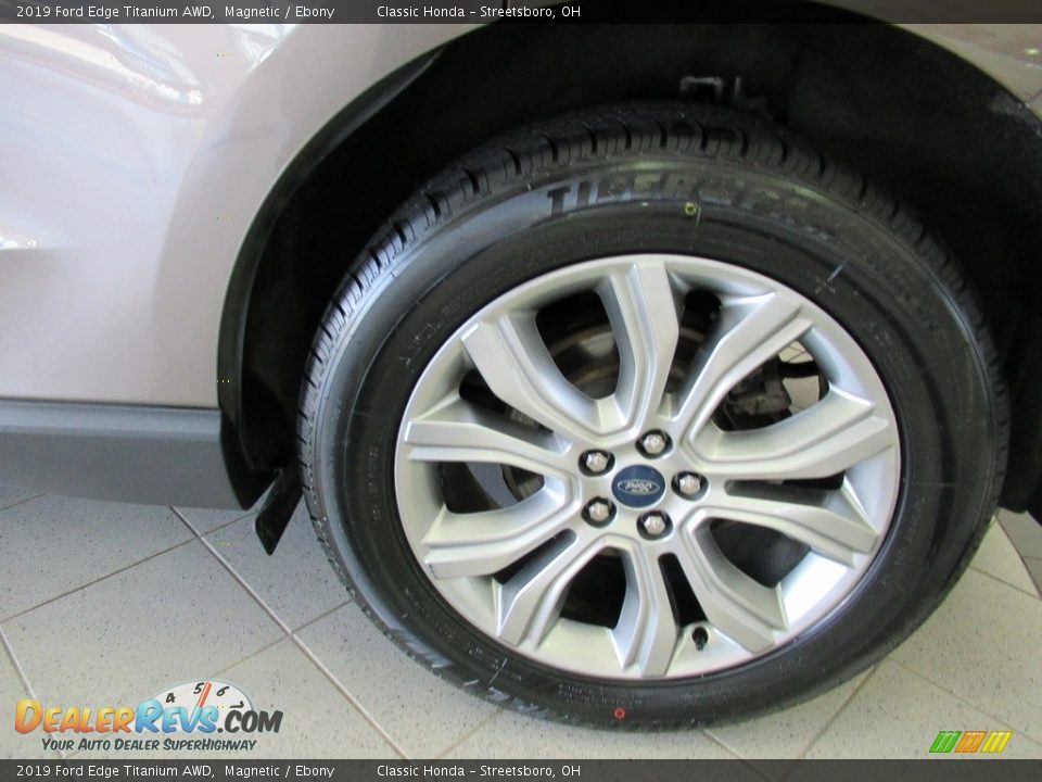 2019 Ford Edge Titanium AWD Magnetic / Ebony Photo #36