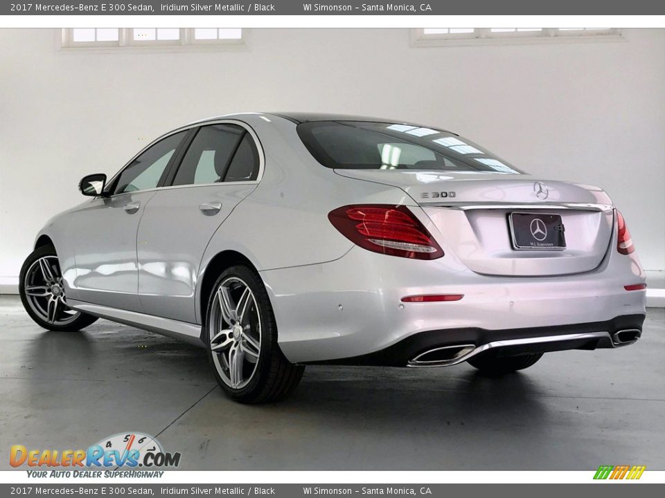 2017 Mercedes-Benz E 300 Sedan Iridium Silver Metallic / Black Photo #10