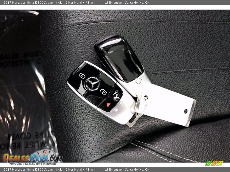 2017 Mercedes-Benz E 300 Sedan Iridium Silver Metallic / Black Photo #11