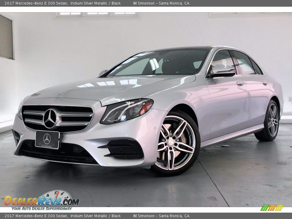 2017 Mercedes-Benz E 300 Sedan Iridium Silver Metallic / Black Photo #12