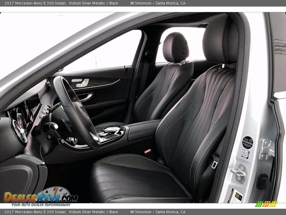 2017 Mercedes-Benz E 300 Sedan Iridium Silver Metallic / Black Photo #14