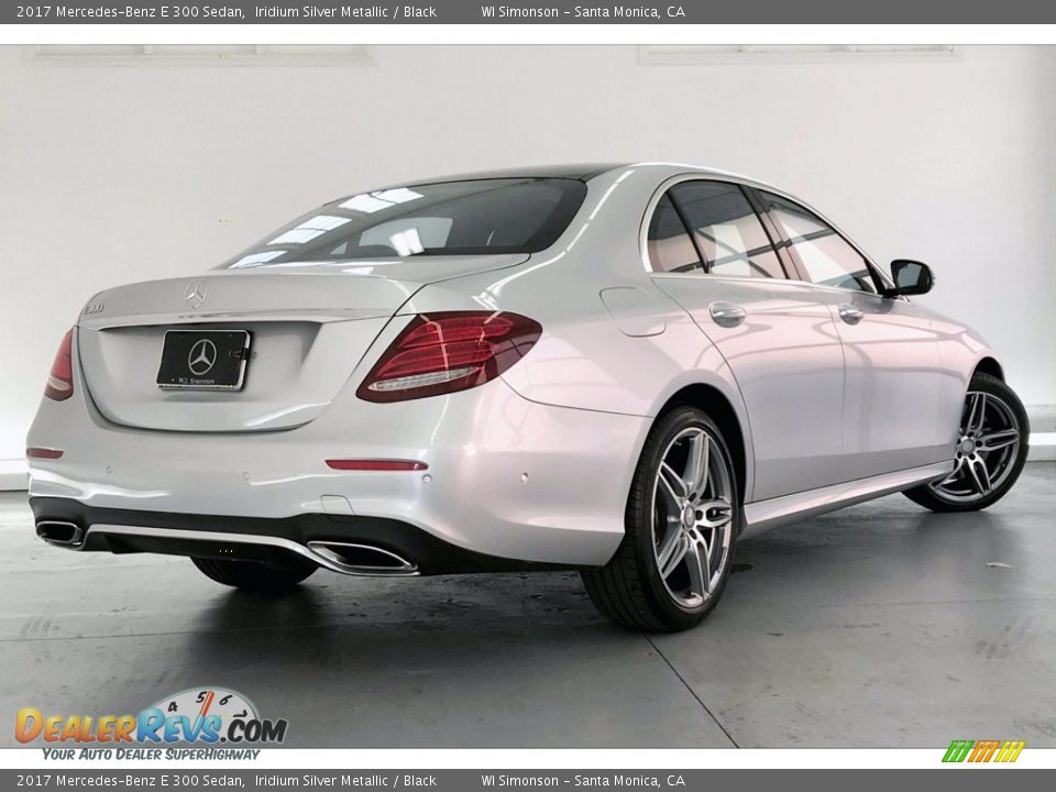 2017 Mercedes-Benz E 300 Sedan Iridium Silver Metallic / Black Photo #16