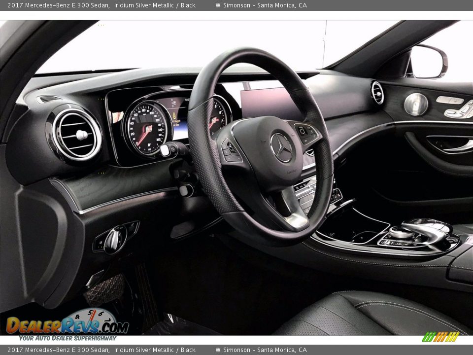 2017 Mercedes-Benz E 300 Sedan Iridium Silver Metallic / Black Photo #22