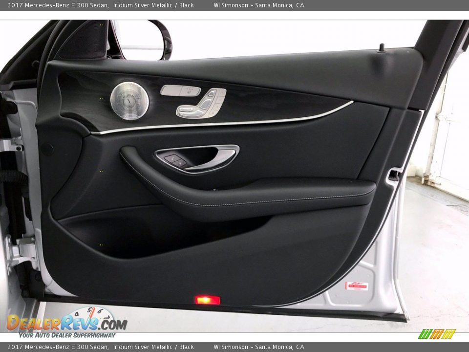 2017 Mercedes-Benz E 300 Sedan Iridium Silver Metallic / Black Photo #30