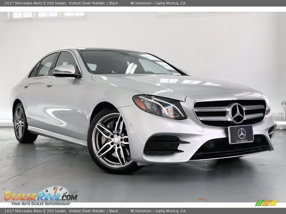 2017 Mercedes-Benz E 300 Sedan Iridium Silver Metallic / Black Photo #34