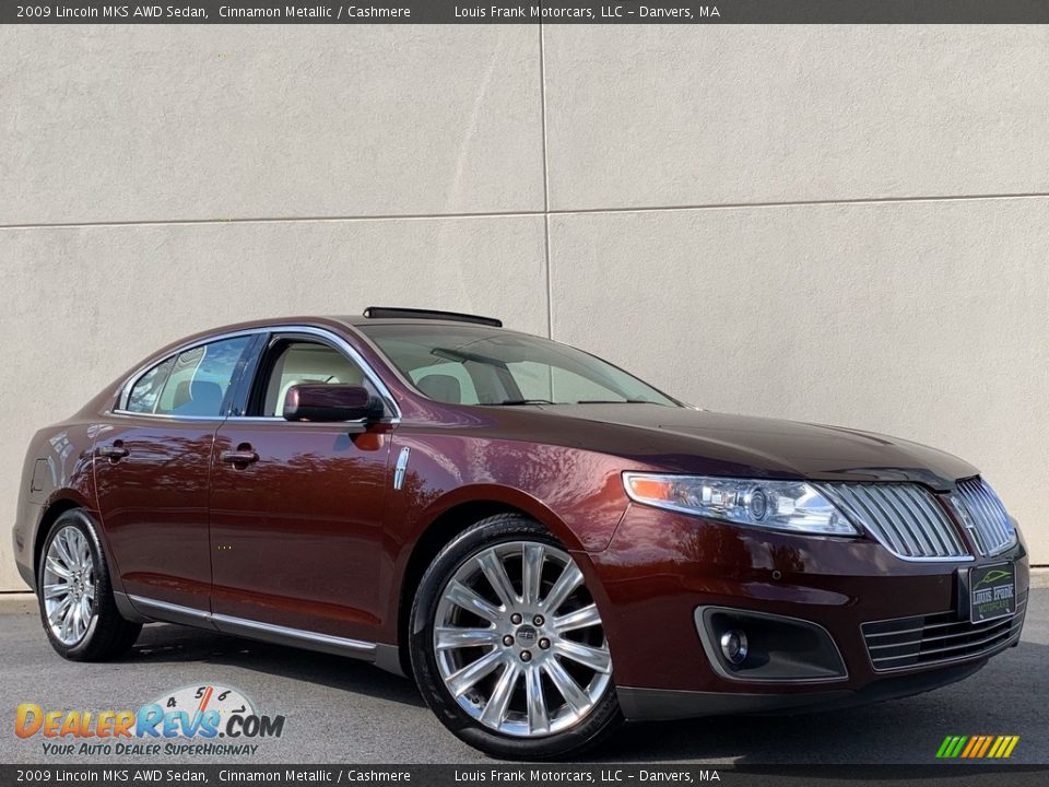 2009 Lincoln MKS AWD Sedan Cinnamon Metallic / Cashmere Photo #1