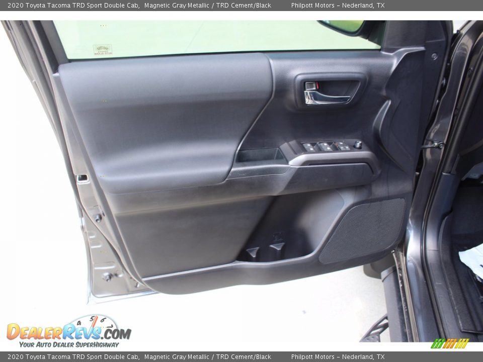 Door Panel of 2020 Toyota Tacoma TRD Sport Double Cab Photo #9