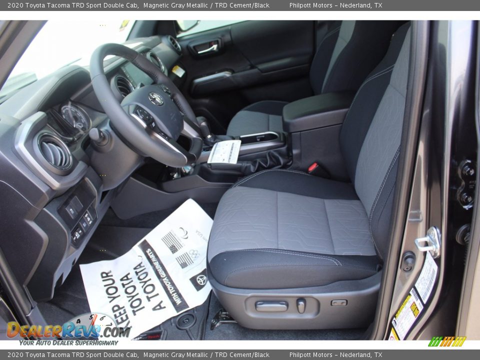 Front Seat of 2020 Toyota Tacoma TRD Sport Double Cab Photo #10