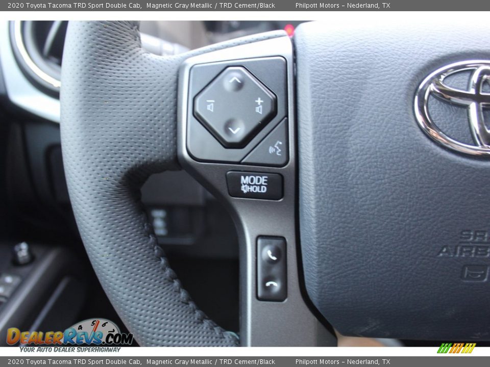 2020 Toyota Tacoma TRD Sport Double Cab Steering Wheel Photo #11