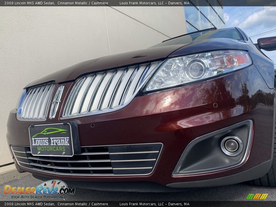 2009 Lincoln MKS AWD Sedan Cinnamon Metallic / Cashmere Photo #24