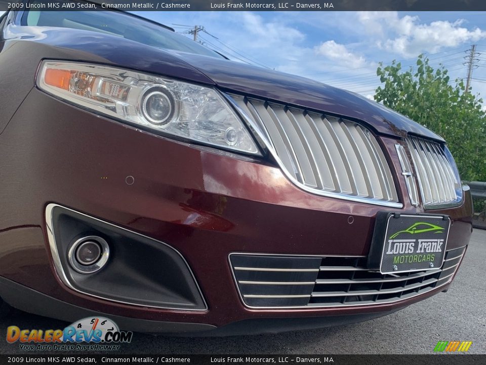 2009 Lincoln MKS AWD Sedan Cinnamon Metallic / Cashmere Photo #26