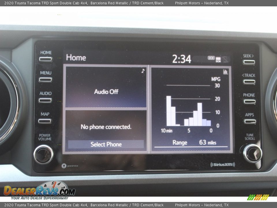 2020 Toyota Tacoma TRD Sport Double Cab 4x4 Barcelona Red Metallic / TRD Cement/Black Photo #15