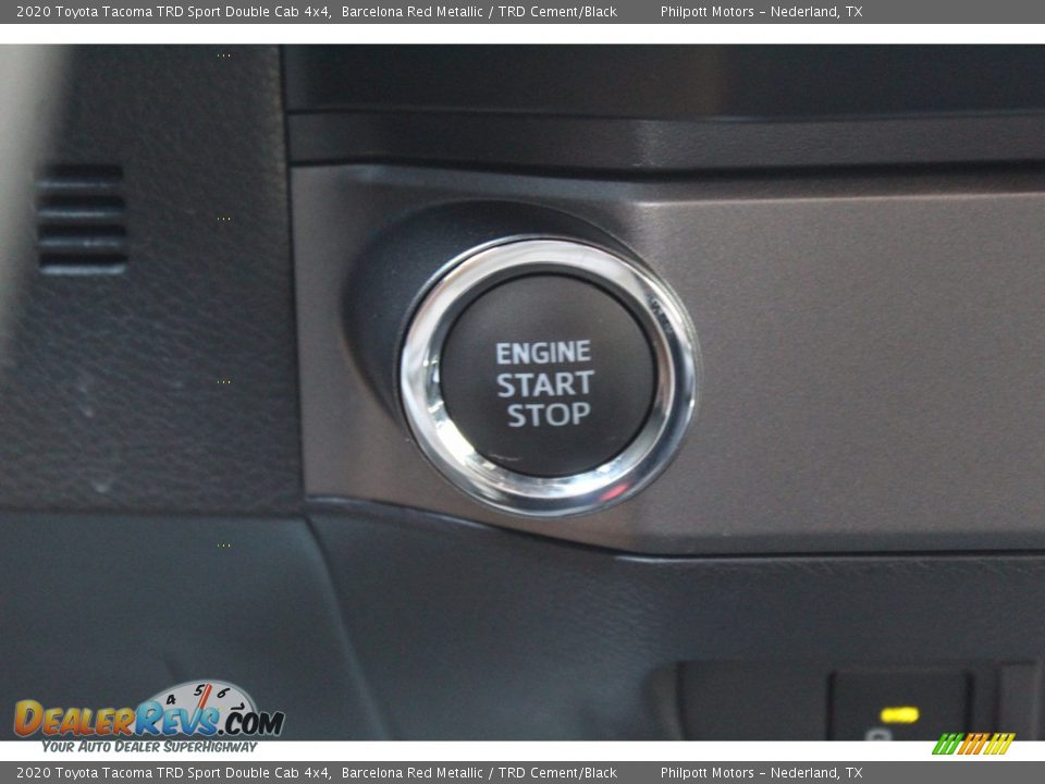 2020 Toyota Tacoma TRD Sport Double Cab 4x4 Barcelona Red Metallic / TRD Cement/Black Photo #17
