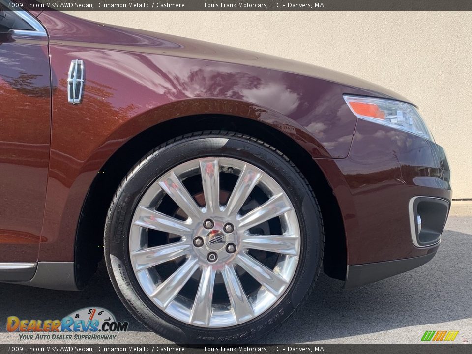 2009 Lincoln MKS AWD Sedan Cinnamon Metallic / Cashmere Photo #31