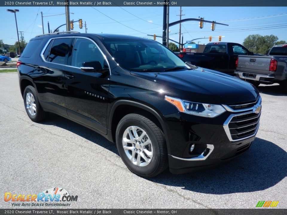 2020 Chevrolet Traverse LT Mosaic Black Metallic / Jet Black Photo #3