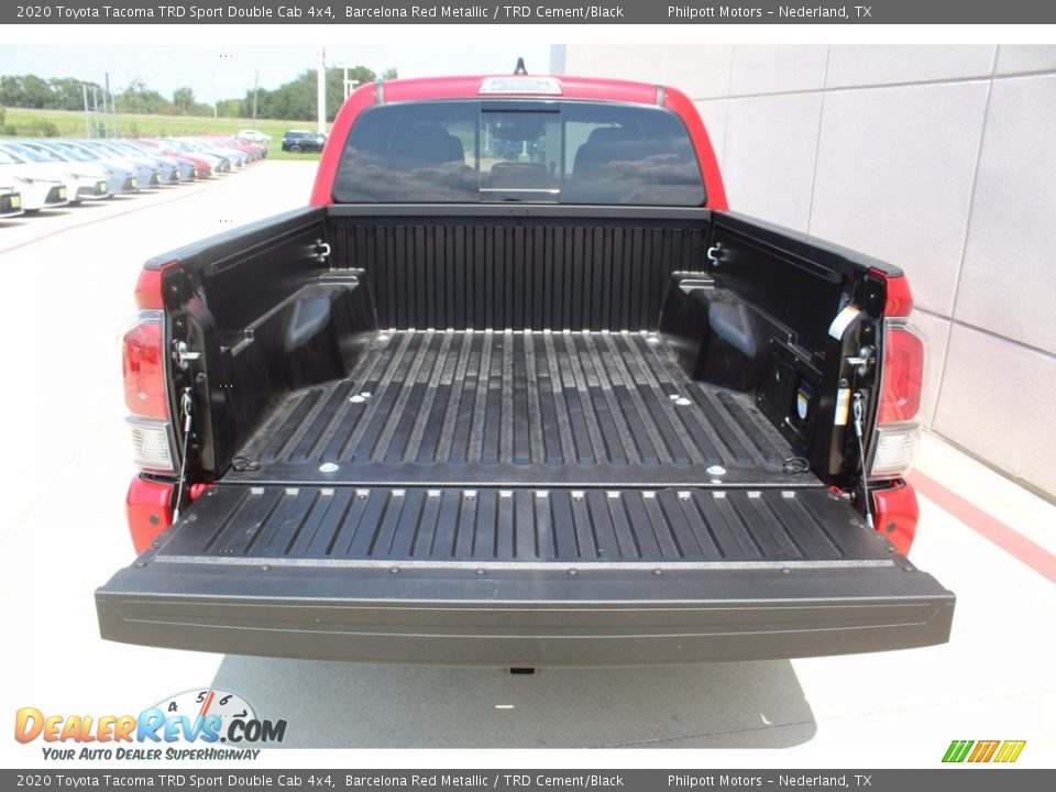 2020 Toyota Tacoma TRD Sport Double Cab 4x4 Barcelona Red Metallic / TRD Cement/Black Photo #23