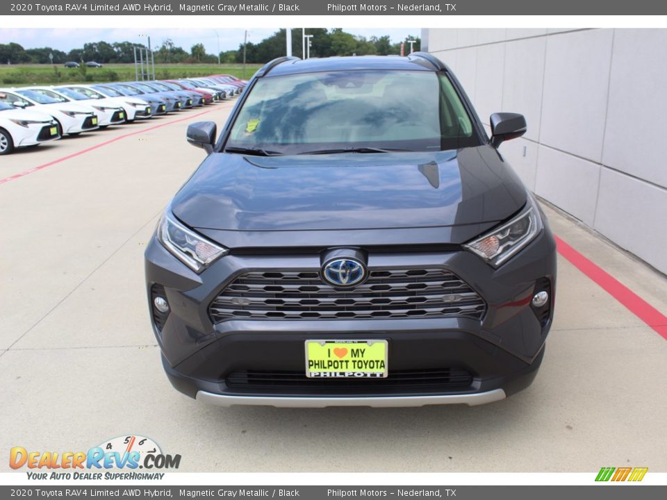 2020 Toyota RAV4 Limited AWD Hybrid Magnetic Gray Metallic / Black Photo #3