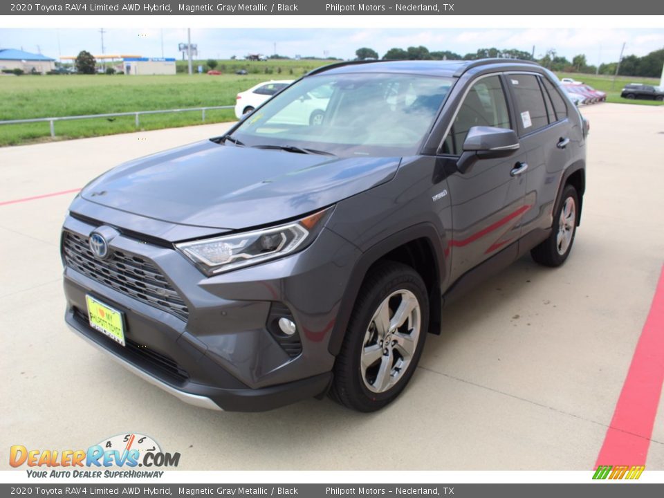 2020 Toyota RAV4 Limited AWD Hybrid Magnetic Gray Metallic / Black Photo #4