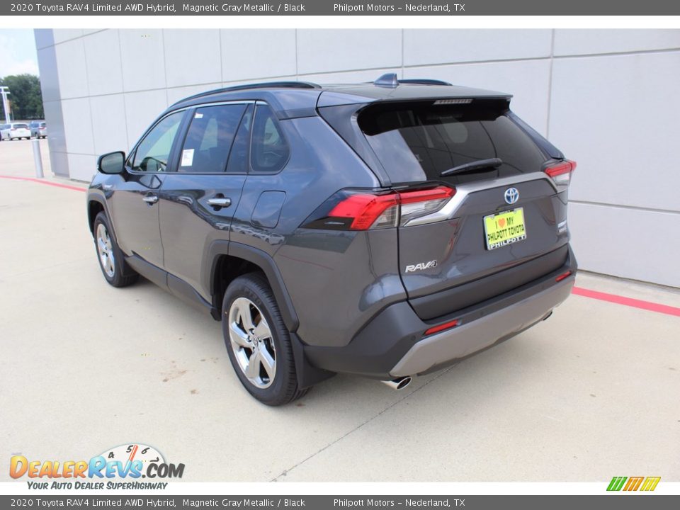 2020 Toyota RAV4 Limited AWD Hybrid Magnetic Gray Metallic / Black Photo #6