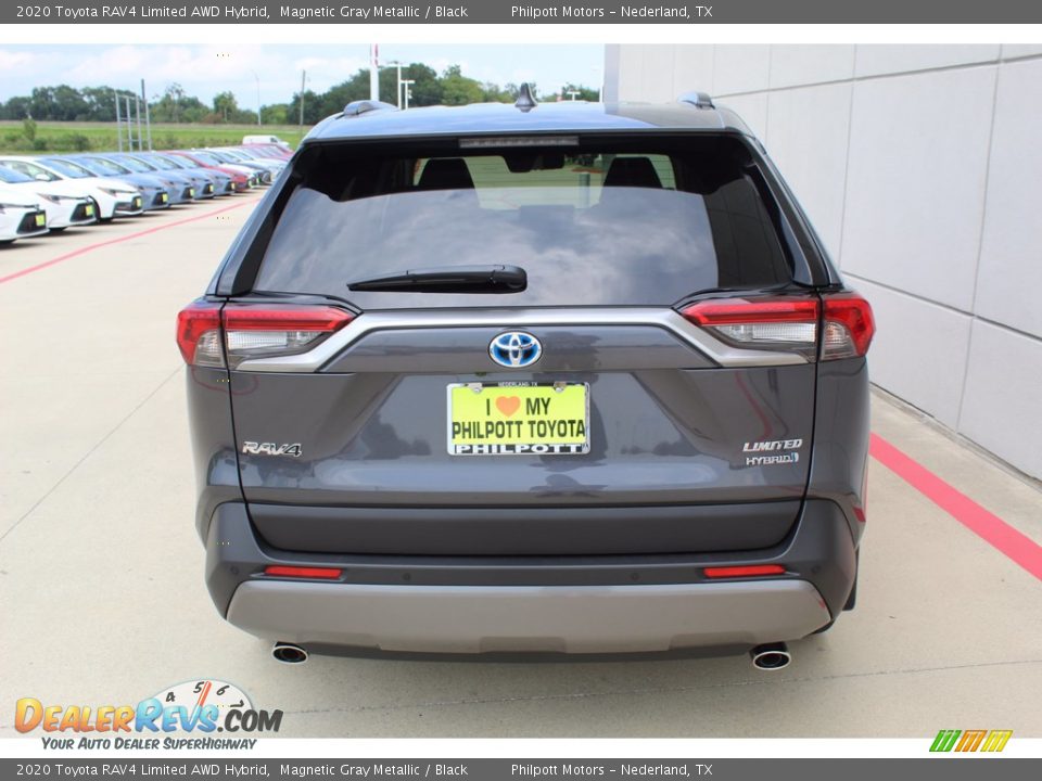 2020 Toyota RAV4 Limited AWD Hybrid Magnetic Gray Metallic / Black Photo #7