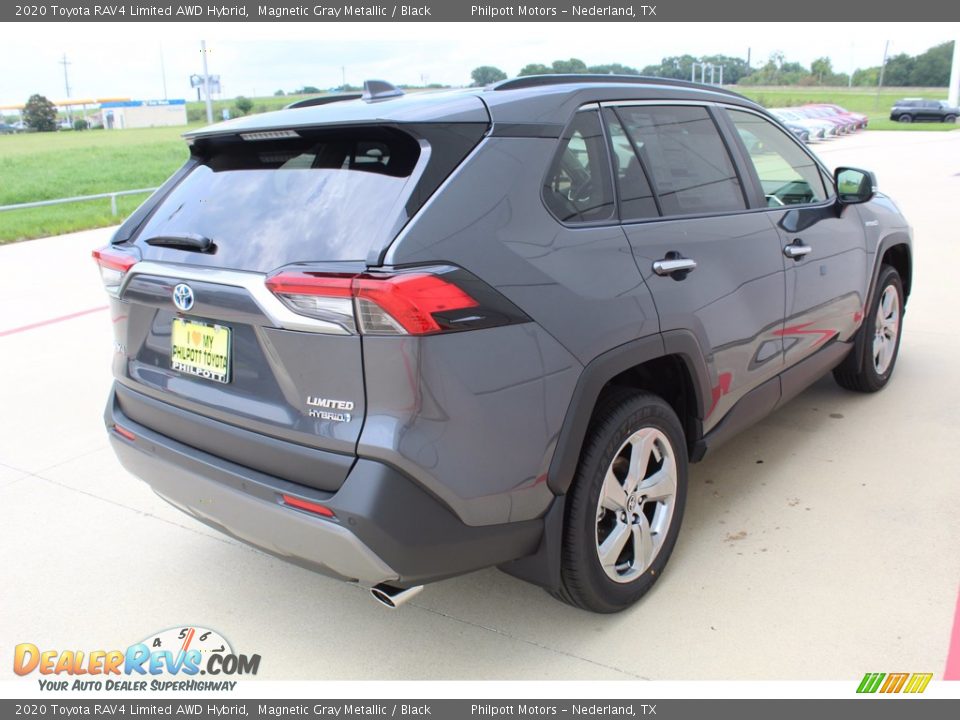 2020 Toyota RAV4 Limited AWD Hybrid Magnetic Gray Metallic / Black Photo #8