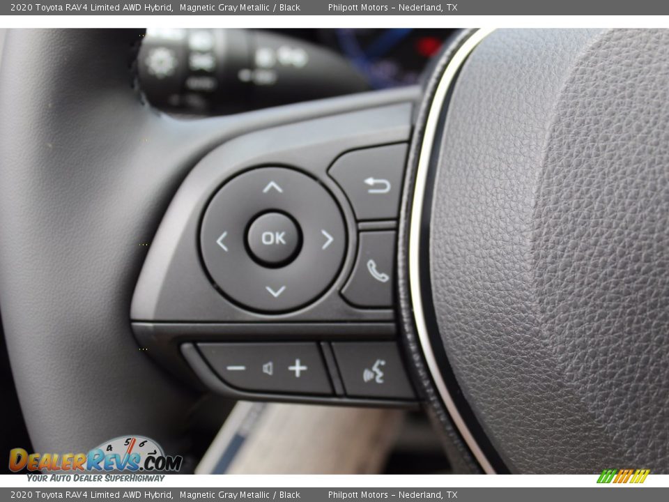 2020 Toyota RAV4 Limited AWD Hybrid Steering Wheel Photo #11