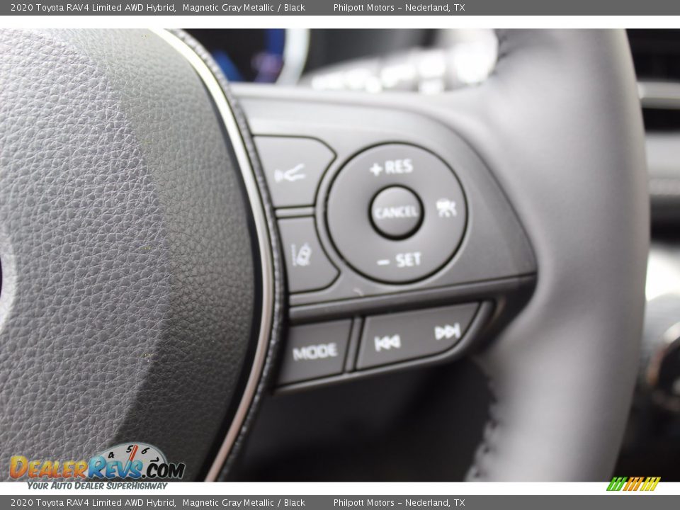 2020 Toyota RAV4 Limited AWD Hybrid Magnetic Gray Metallic / Black Photo #12