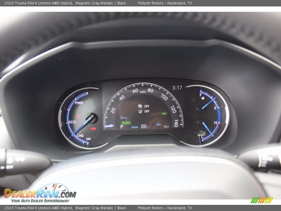 2020 Toyota RAV4 Limited AWD Hybrid Gauges Photo #13