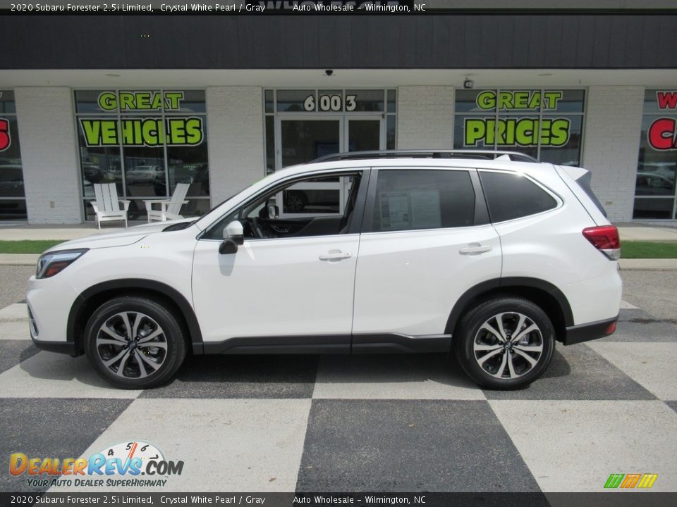 2020 Subaru Forester 2.5i Limited Crystal White Pearl / Gray Photo #1
