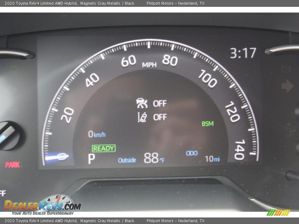 2020 Toyota RAV4 Limited AWD Hybrid Magnetic Gray Metallic / Black Photo #14