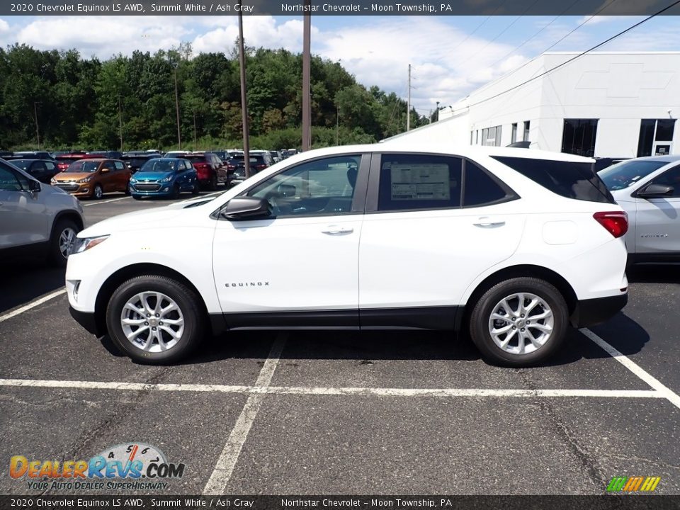 2020 Chevrolet Equinox LS AWD Summit White / Ash Gray Photo #2