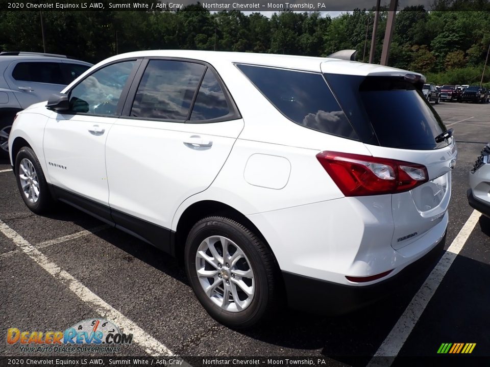 2020 Chevrolet Equinox LS AWD Summit White / Ash Gray Photo #3