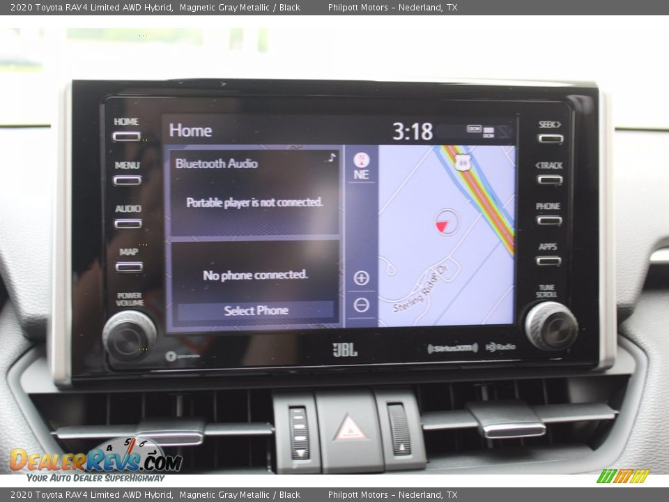 2020 Toyota RAV4 Limited AWD Hybrid Magnetic Gray Metallic / Black Photo #16