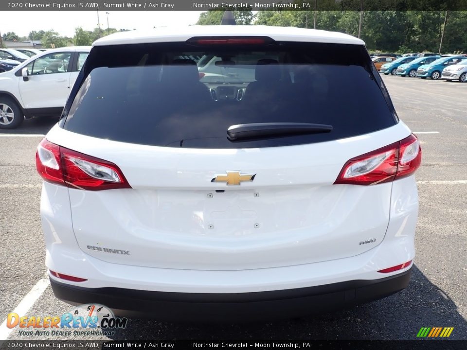 2020 Chevrolet Equinox LS AWD Summit White / Ash Gray Photo #4