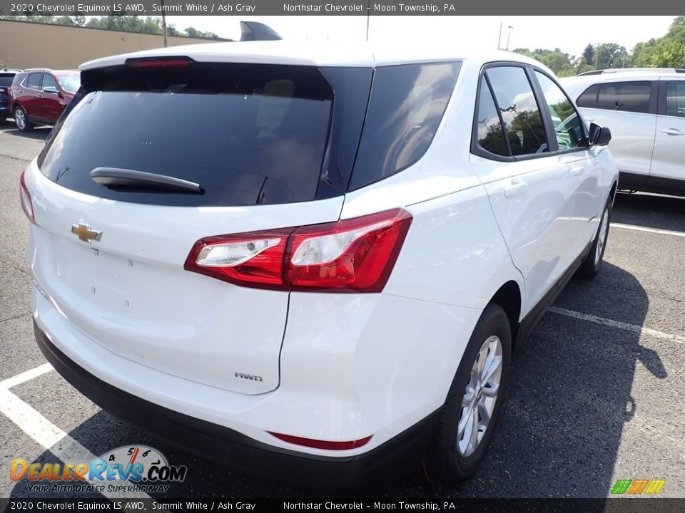 2020 Chevrolet Equinox LS AWD Summit White / Ash Gray Photo #5