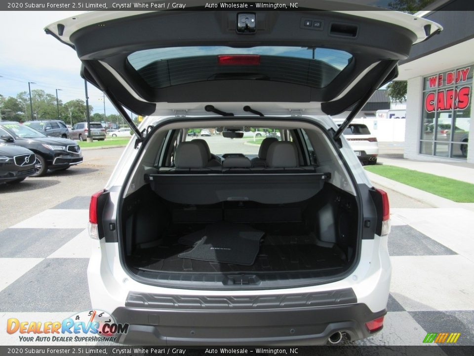 2020 Subaru Forester 2.5i Limited Crystal White Pearl / Gray Photo #5