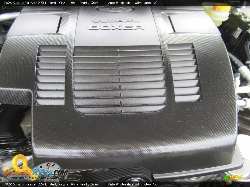2020 Subaru Forester 2.5i Limited Crystal White Pearl / Gray Photo #6
