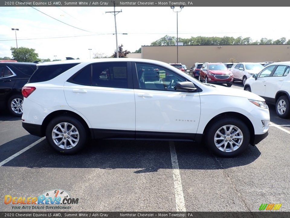 2020 Chevrolet Equinox LS AWD Summit White / Ash Gray Photo #6